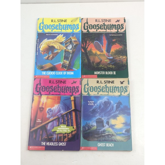 Goosebumps Book Lot by R.L. Stine HorrorLand Apple Fiction Vintage Collection - Picture 2 of 6